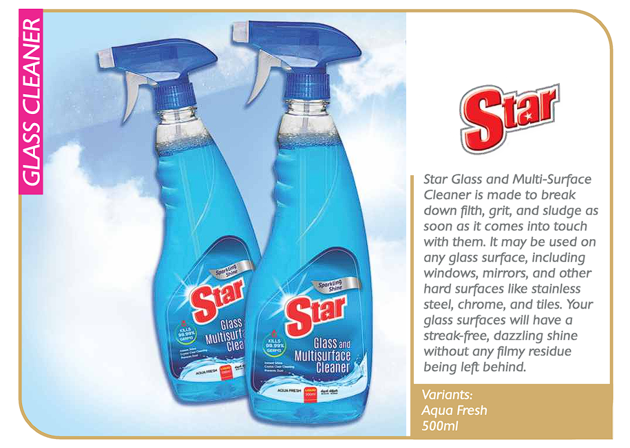 Star Glass and Multi-Surface Cleaner